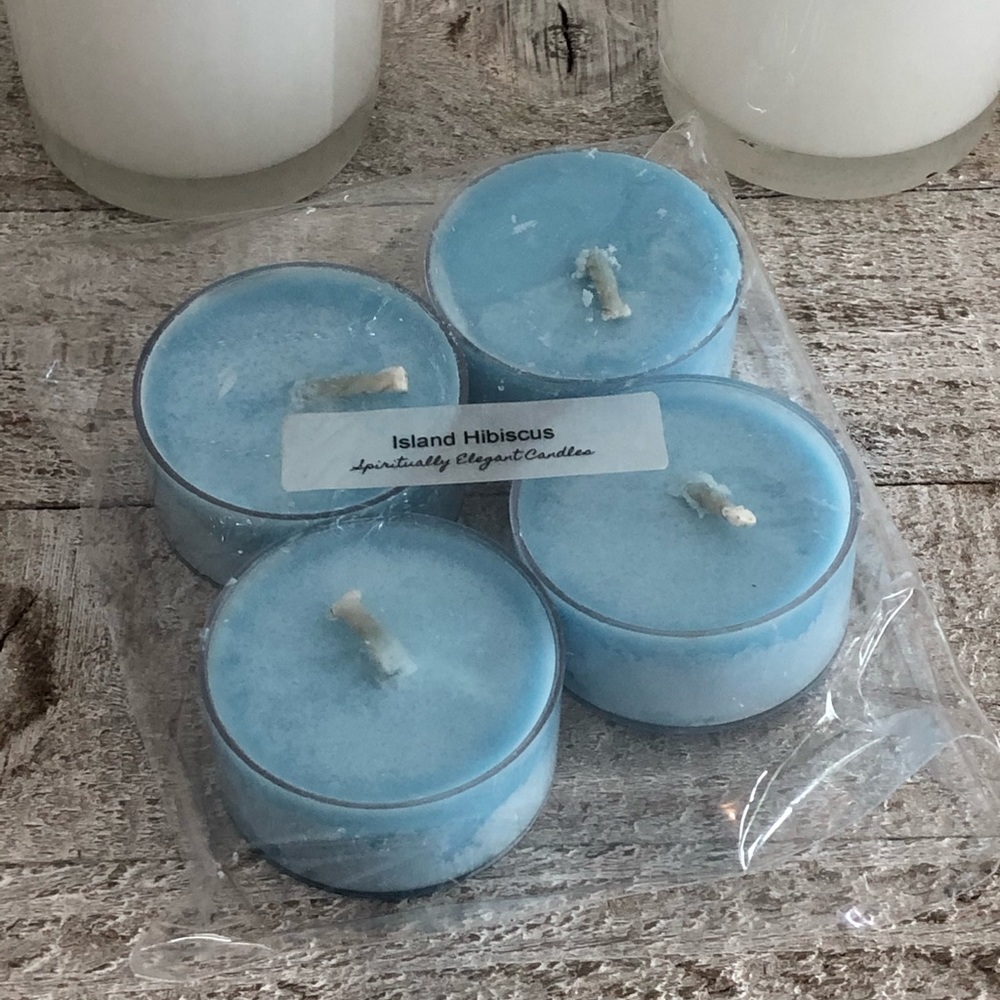 Island Hibiscus Soy Tealights